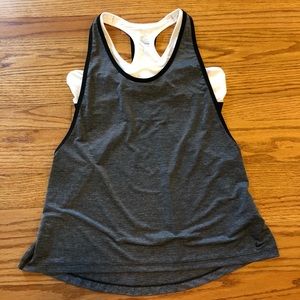 Nike tank top with built in sports bra!